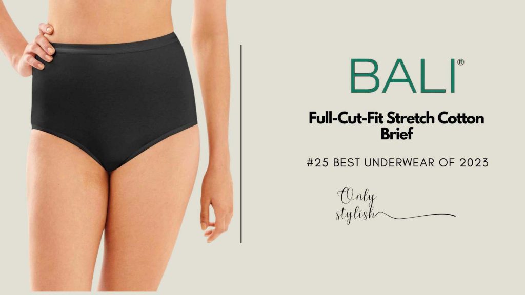 Bali - Full-Cut-Fit Stretch Cotton Brief