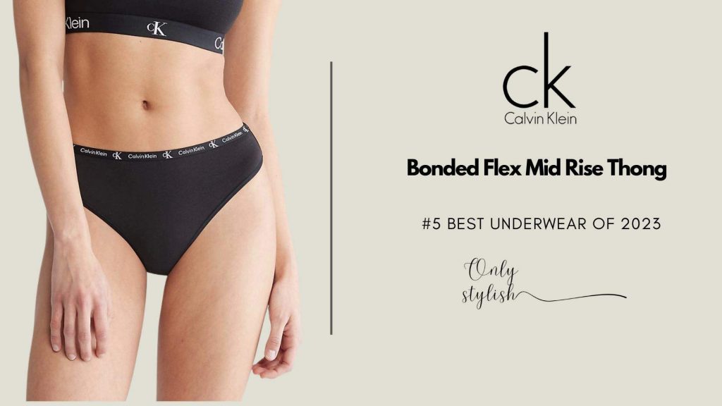 Calvin Klein - Bonded Flex Mid Rise Thong