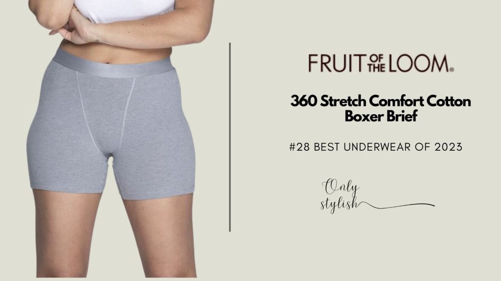 Fruit of the Loom - 360 Stretch Comfort Cotton Boxer Brief