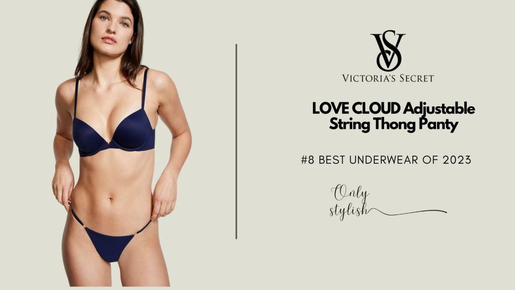 The Victoria's Secret - LOVE CLOUD Adjustable String Thong Panty
