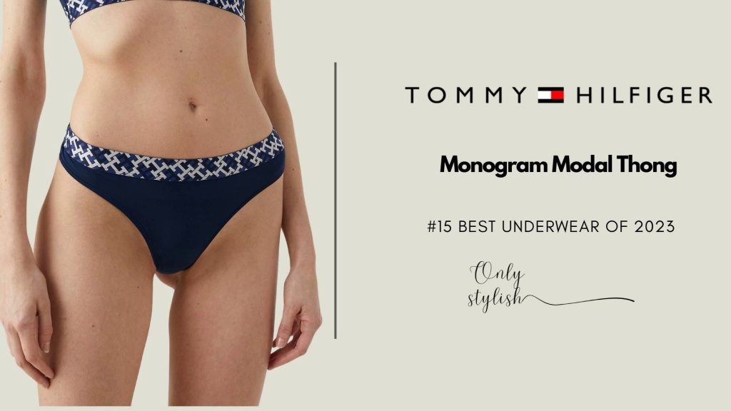 Tommy Hilfiger - Monogram Modal Thong