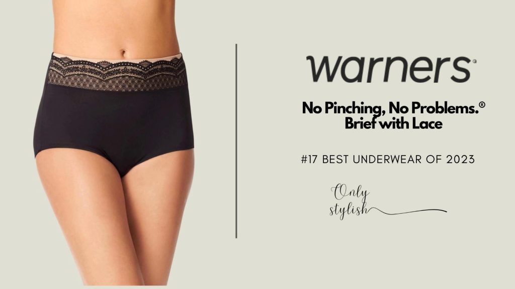 Warner's - No Pinching, No Problems.® Brief with Lace